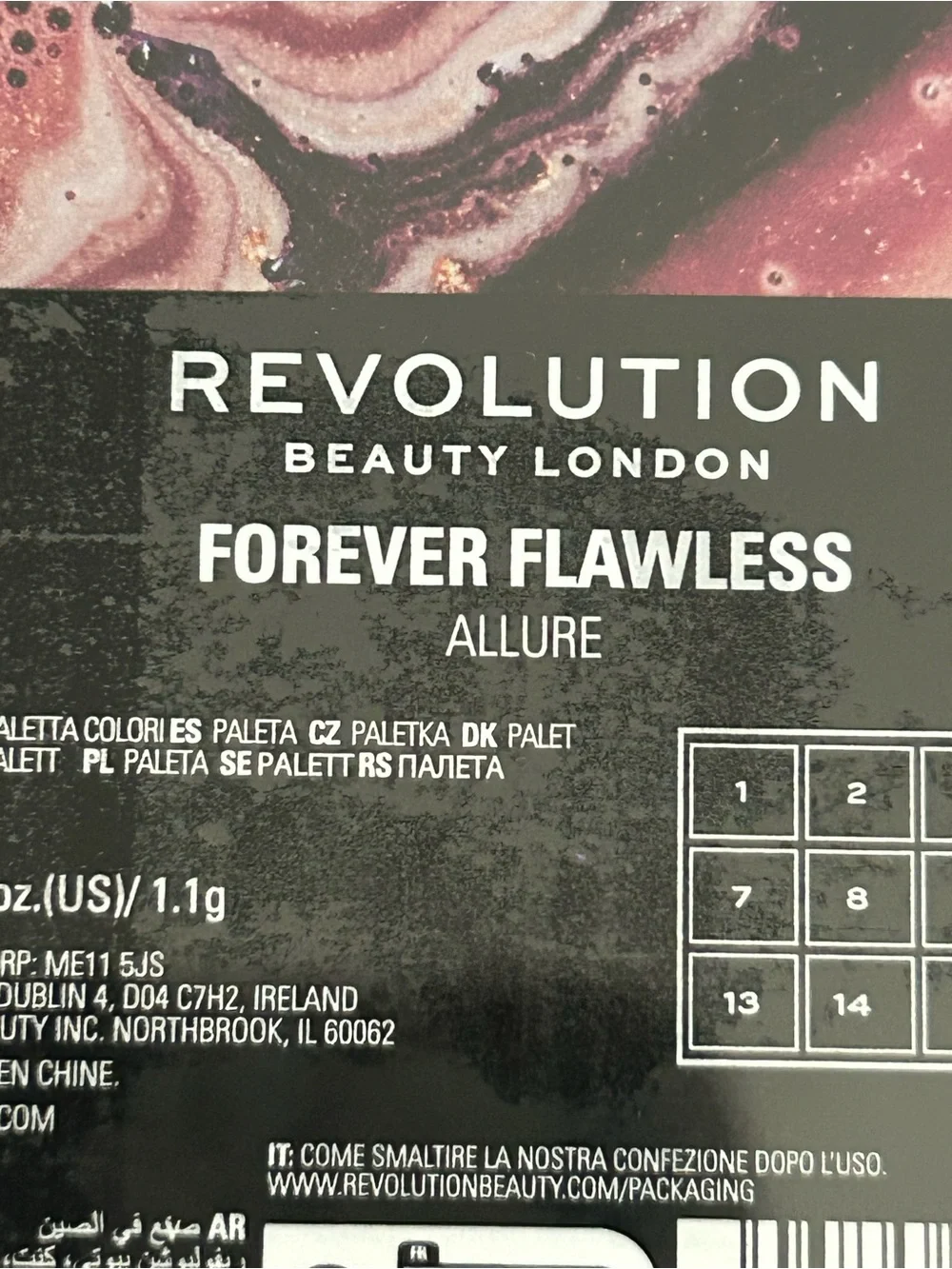 Revolution Forever Flawless Eyeshadow Palette - Allure
